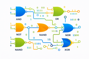 Digital Electronics: Logic Gates, Boolean Algebra, and Circuit Design