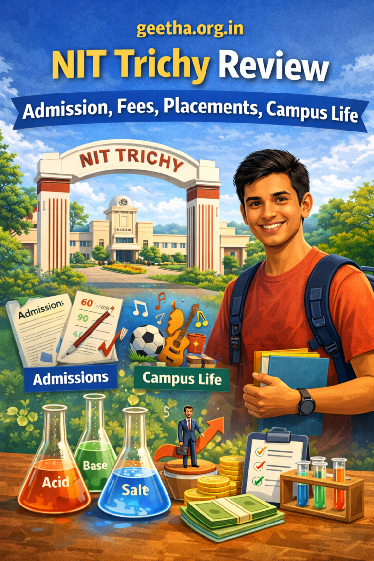 NIT Trichy Review 2026 - Admission, Fees, Placements, Campus Life