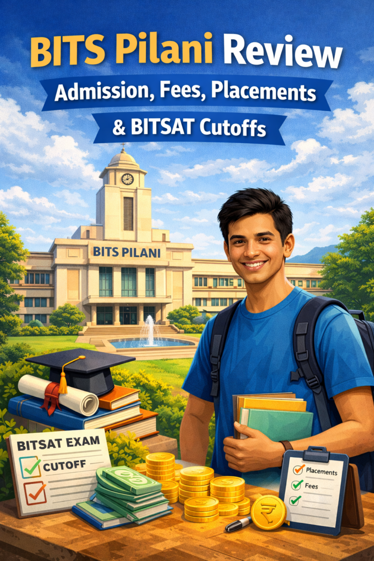 BITS Pilani Review 2026 - Admission, Fees, Placements & BITSAT Cutoffs