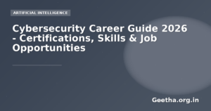 Cybersecurity Career Guide – Certifications, Skills & Job Opportunities