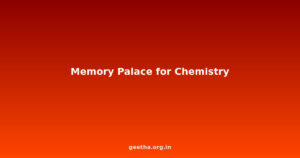 Memory Palace for Chemistry: How to Visualize the Periodic Table and Reactions in Your Home