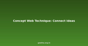The Concept Web Technique: How to Connect Ideas Across NCERT Chapters for Deeper Understanding