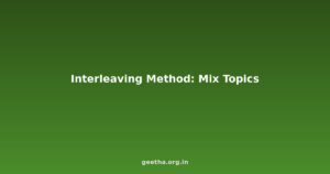 The Interleaving Method: Why Mixing Topics During Practice Beats Blocked Studying for Exams