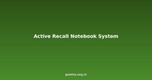 The Active Recall Notebook: A Revolutionary Note-Taking System That Doubles Your Retention