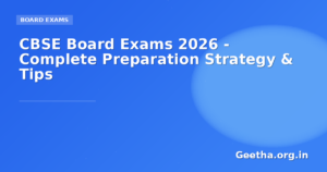 CBSE Board Exams 2026 – Complete Preparation Strategy & Tips