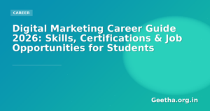 Digital Marketing Career Guide 2026: Skills, Certifications & Job Opportunities for Students